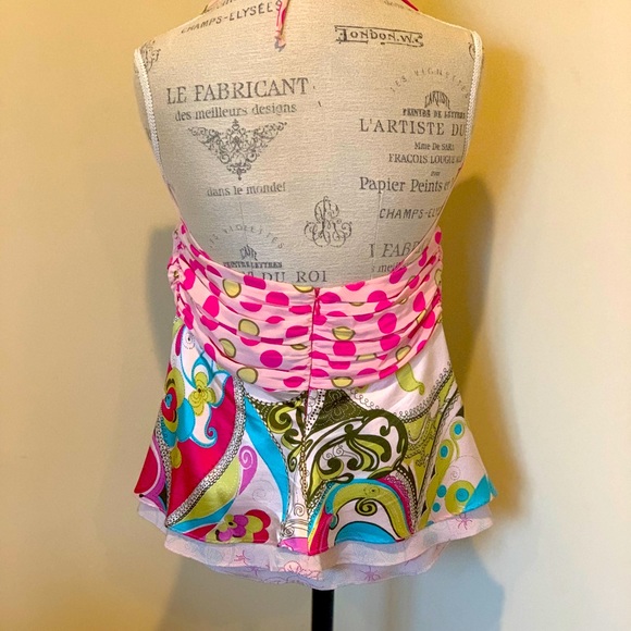 Alice & Trixie silk halter top S - Picture 2 of 3